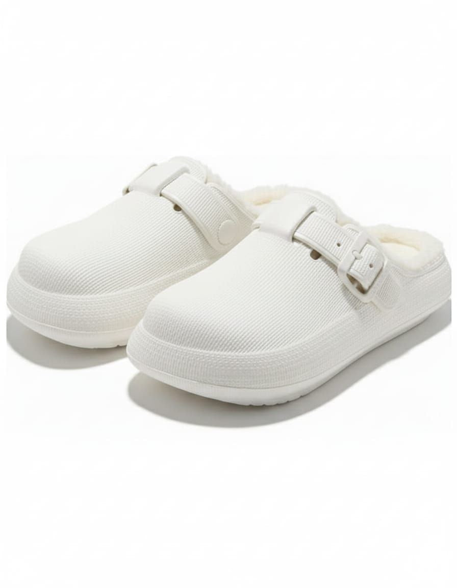 Cozy Faux-Fur Comfort Clogs