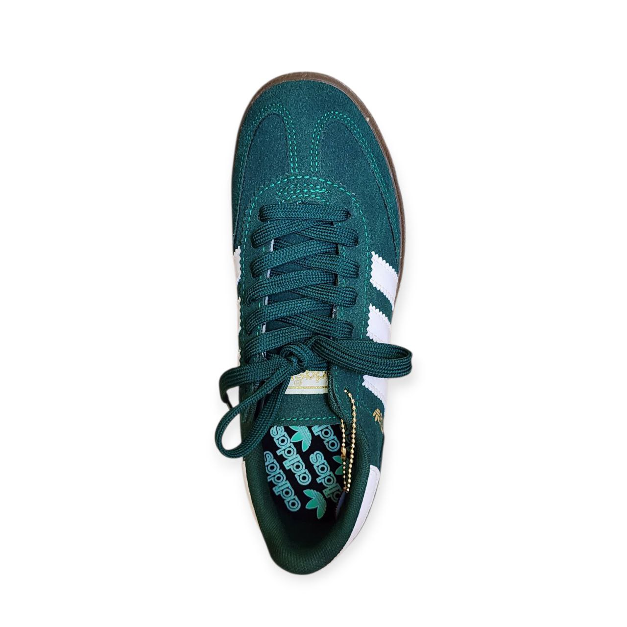 sneaker_ Handball Spezial Vert (100% cuire)